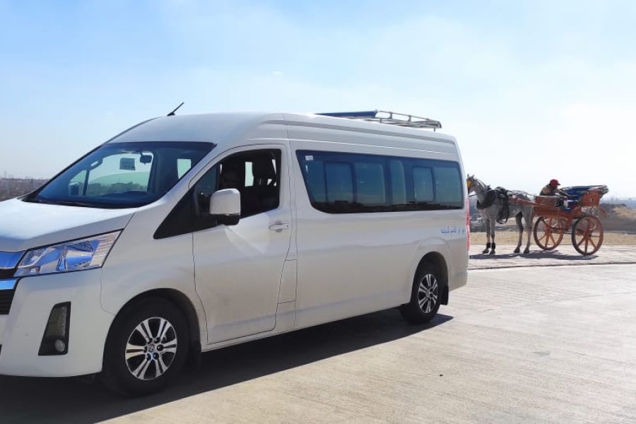 12 Pax Bus From Cairo International Airport to Cairo Hotels