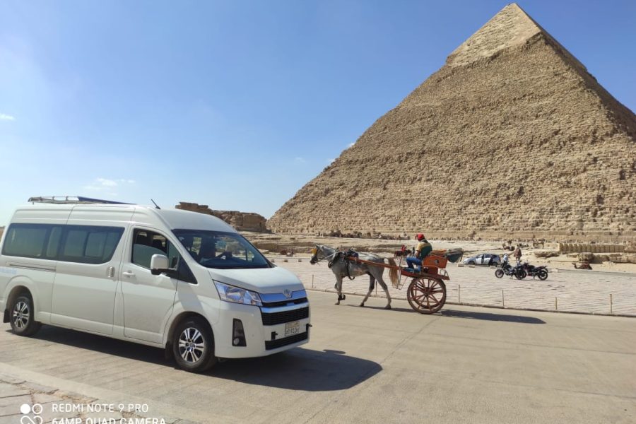 12 Pax Bus From Cairo International Airport to Cairo Hotels