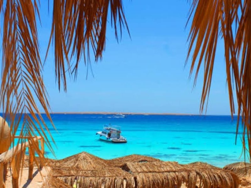 Diving from the beach